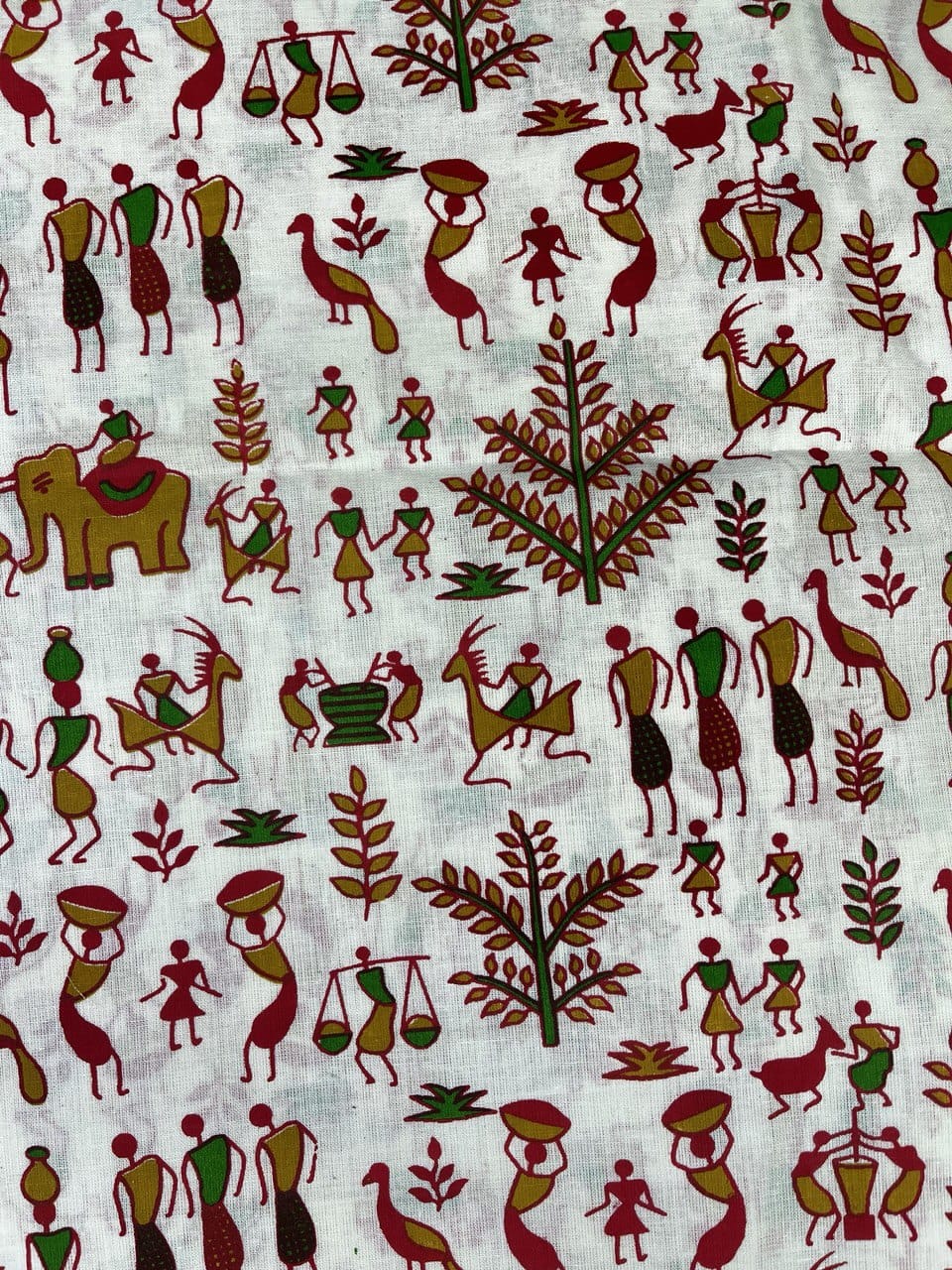 Warli Art Print.