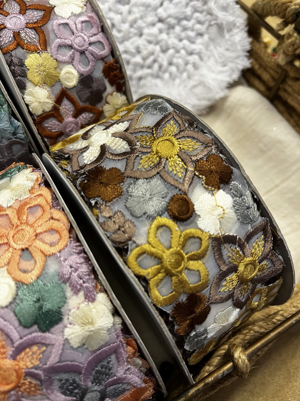 Floral Motif Trim