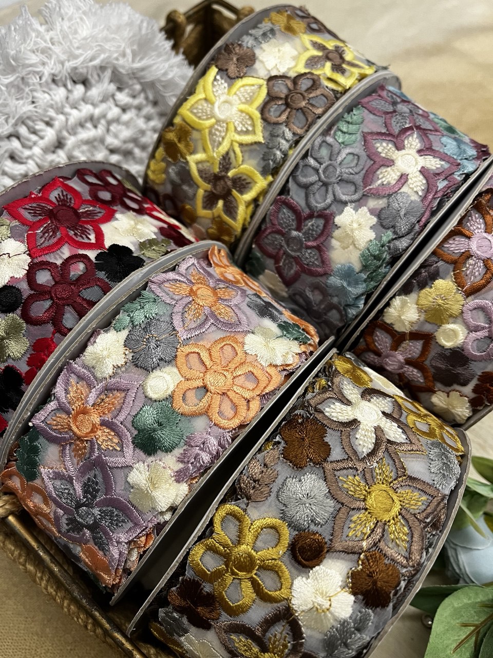 Floral Motif Trim