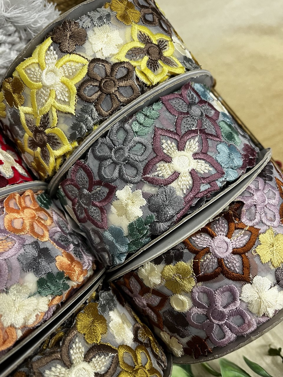 Floral Motif Trim