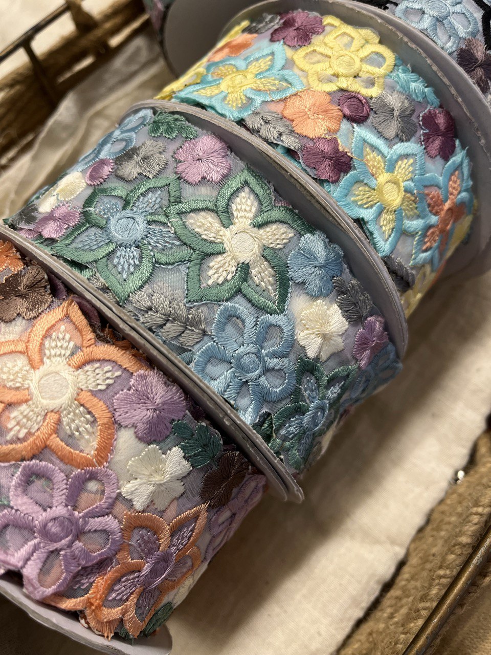 Floral Motif Trim