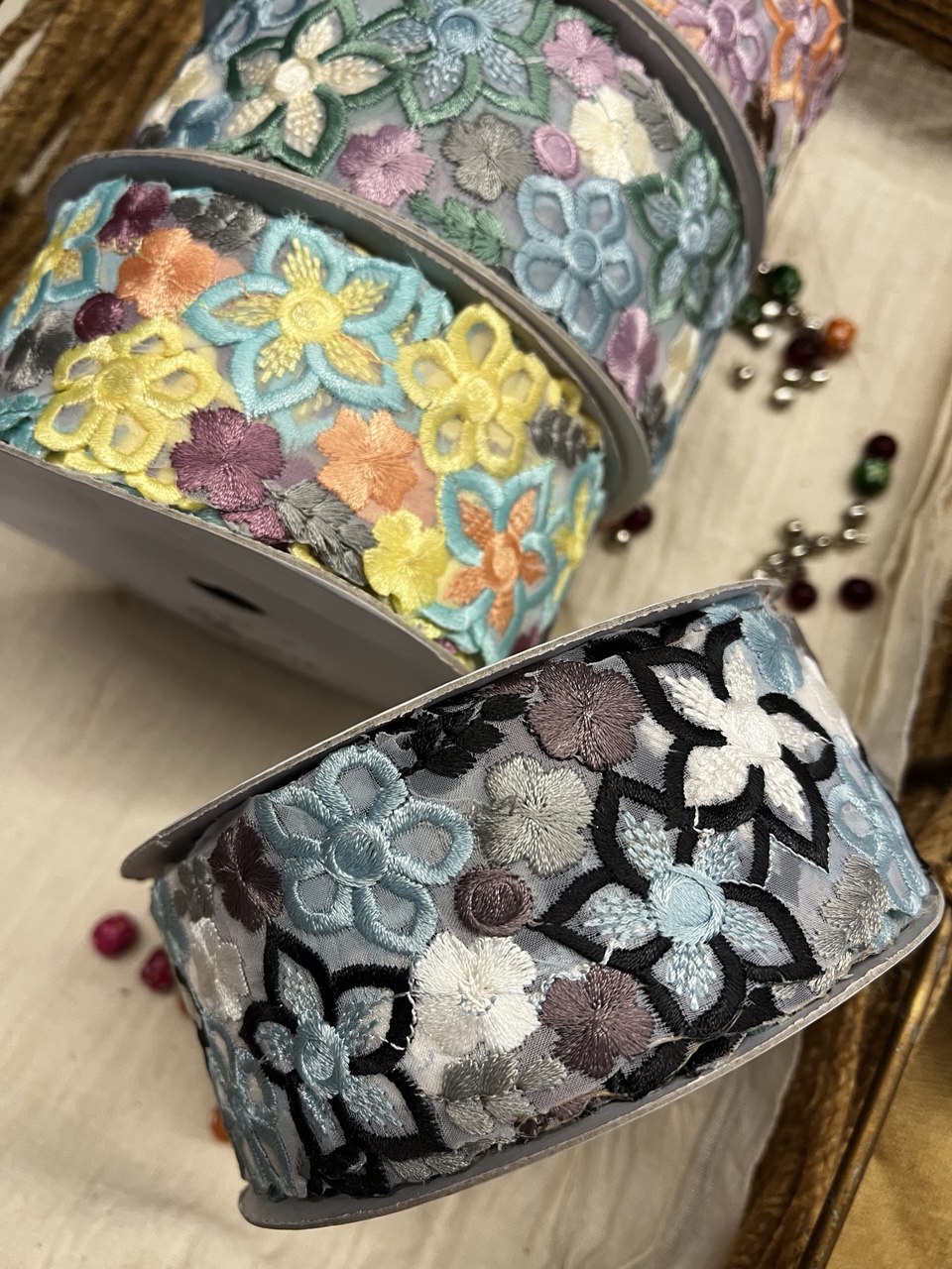 Floral Motif Trim