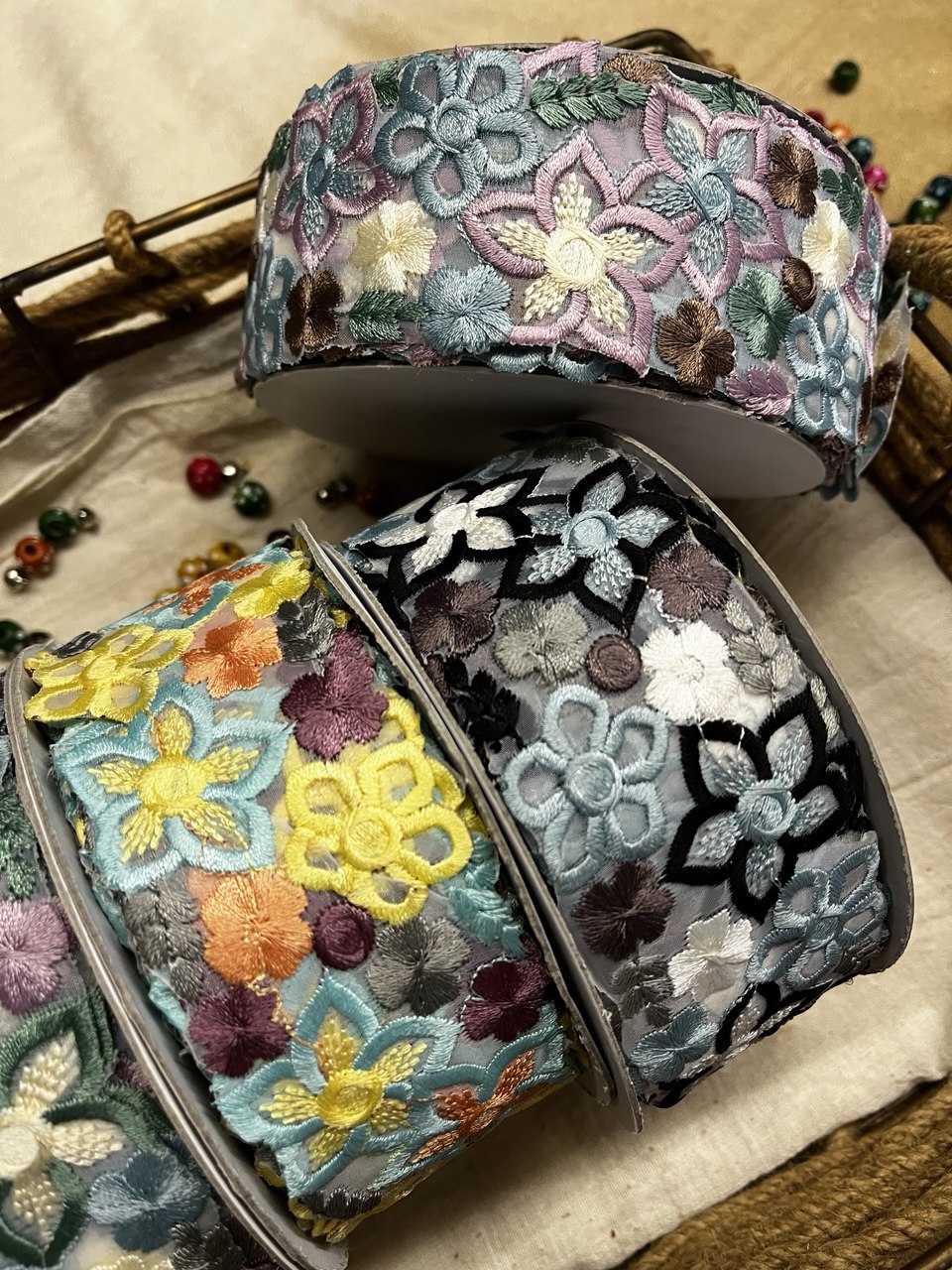 Floral Motif Trim