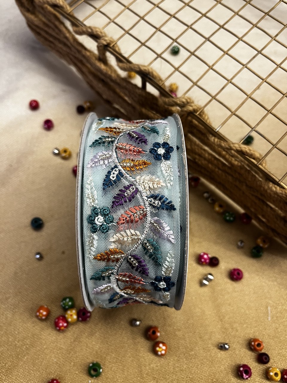 Floral Motif Trim