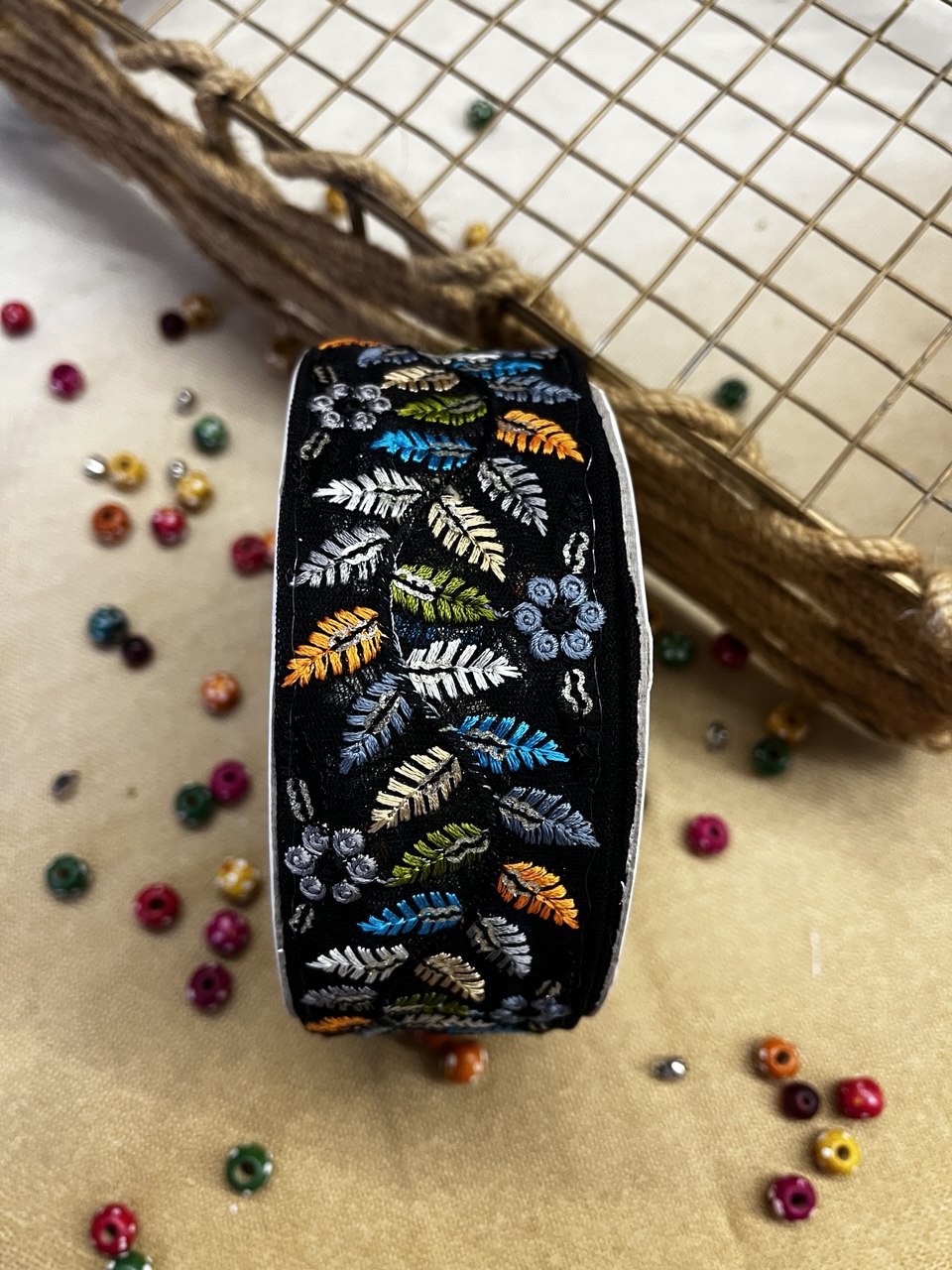 Floral Motif Trim