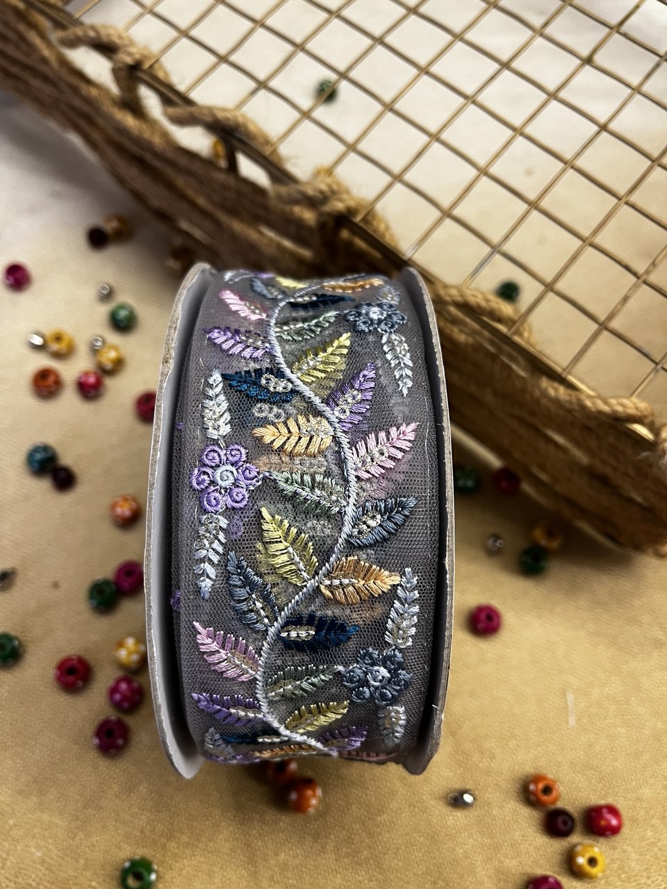 Floral Motif Trim